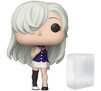 POP Anime: Seven Deadly Sins - Elizabeth Funko Vinyl Figure (Bundled with Compatible Box Protector Case), Multicolor, 3.75