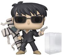 POP Anime: Trigun - Nicholas D. Wolfwood Funko Vinyl Figure (Bundled with Compatible Box Protector Case), Multicolor, 3.75 inches