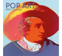 Pop Art 2025 - 16-Monatskalender: Original The Gifted Stationery Co. Ltd [Mehrsprachig] [Kalender]