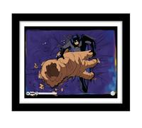 Pop Art Animation Cel Exclusive Batman Collectible - Limited Edition with Digital Twin | Featuring Background by Renowned Artist - Season 1, Episode Feat of Clay: Part 2"
