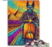 Pop-art Anubis Puzzles 2000 Pieces for Adults, Challenging Game Toys Every Piece Is Unique - Challenging Family Fun Game (70x100cm)