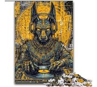 Pop-art Anubis Puzzles for Adults And Teenagers, Staycation Kill Time Every Piece Is Unique - Challenging Family Fun Game (70x100cm)