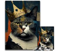 Pop Art Cat Portrait Jigsaws 1000 Pieces for Adults Challenging Puzzles Educational Toy for Teenagers Home Office Decor 1000 PCS(38x26cm)