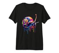 Pop Art - Colorful Snail Premium T-Shirt