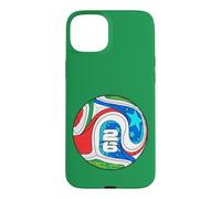 Pop Art Comic Graphic Twenty Six Retro Star Soccer Case for iPhone 15 Plus