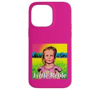 Pop Art Girls' T-Shirt Comic Portrait Little Rebel Graphic Case for iPhone 14 Pro Max