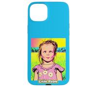 Pop Art Girls' T-Shirt Comic Portrait Little Rebel Graphic Case for iPhone 15 Plus