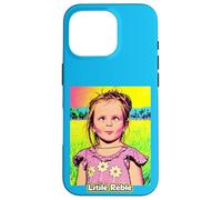 Pop Art Girls' T-Shirt Comic Portrait Little Rebel Graphic Case for iPhone 16 Pro