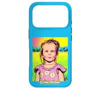 Pop Art Girls' T-Shirt Comic Portrait Little Rebel Graphic Case for iPhone 17 Pro