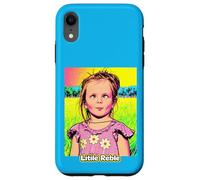 Pop Art Girls' T-Shirt Comic Portrait Little Rebel Graphic Case for iPhone XR