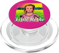 Pop Art Girls' T-Shirt Comic Portrait Little Rebel Graphic PopSockets PopGrip for MagSafe