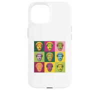 Pop Art Marcus Aurelius Stoic Case for iPhone 15