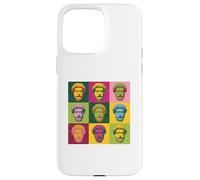 Pop Art Marcus Aurelius Stoic Case for iPhone 15 Pro Max