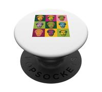 Pop Art Marcus Aurelius Stoic PopSockets Adhesive PopGrip