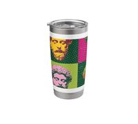 Pop Art Marcus Aurelius Stoic Stainless Steel Insulated Tumbler