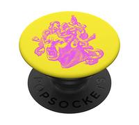 Pop Art Medusa Snakes Greek Myth Monster Queen PopSockets Grip and Stand for Phones and Tablets