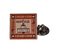 Pop Art Products Badges Northern Soul Badge - Casino Club All Nighter Pin Badge