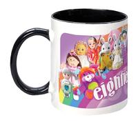 Pop Art Products Eighties Child Mug. Cool Retro 80's Trollz Care Bear Cabbage Patch