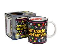 Pop Art Products Retro Gaming mug - Arcade Veteran Cool 80s 90s video game gamer gift merchandise