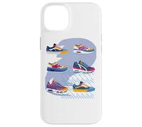 Pop Art Retro 60s 70s Vintage Graphic Artist Sneaker Shoes Case for iPhone 14 Plus
