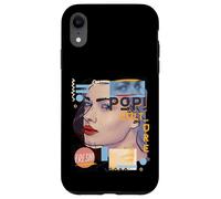 Pop Art Retro 60s Vintage Love Graphic Artist Portrait Women Case for iPhone XR