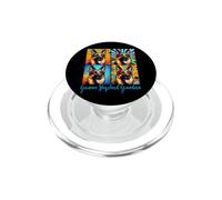 Pop Art Style German Shepherd Grandma PopSockets PopGrip for MagSafe