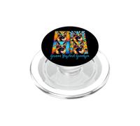 Pop Art Style German Shepherd Grandpa PopSockets PopGrip for MagSafe