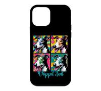 Pop Art Style Whippet Aunt Case for iPhone 12 mini