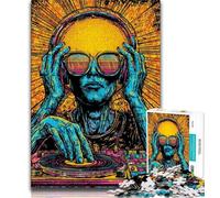 Pop-art Sunglasses 1000 Pieces Jigsaw Puzzles For Teens And Adults,Stress Reliever Difficult Challenge Enhance Love between Couples 50x75cm