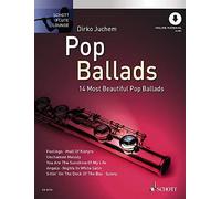 Pop Ballads Schott Flute Lounge - 14 Most Beautiful Flute & Piano Music Book A8
