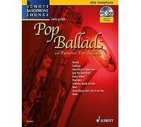 Pop Ballads alto saxophone Dirko Juchem Schott Music