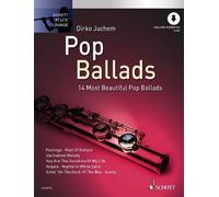 Pop Ballads Schott Flute Lounge - 14 Most Beautiful Flute & Piano Music Book A8