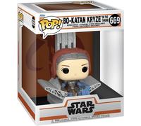 Star Wars: The Mandalorian Bo-Katan Kryze on the Throne Deluxe Funko Pop! Vinyl Figure #669