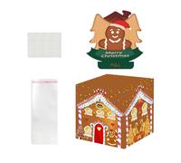 Pop Christmas Cash Box - 50 Pockets New World Dissenter, Holiday Gift Box, Unique Card Storage | Entertaining Festival Accessories for Parents Couples At Anniv