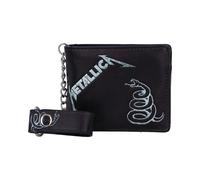 Pop culture & Characters Officially licensed Metallica Black Album Wallet with Chain