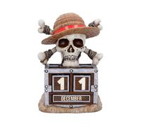 Pop culture & Characters One Piece Luffy Jolly Roger Perpetual Calendar 15.8cm