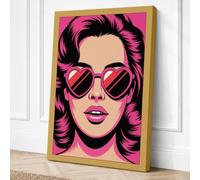 Pop Culture Icon Pop Art Canvas Wall Art Print 36x24 Inch