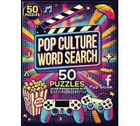 Pop Culture Search Word Puzzle Book: 50 Fun Puzzles, 750 Exciting Words! Large Words, Easy to Read