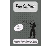 Pop Culture Word Search Puzzle Book:: 50+ Fun Puzzles Featuring the pop culture & more| 6x9 ,110 page... fun for adults, teens and free time