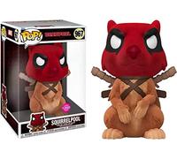 POP! Deadpool 967 Squirrelpool Flocked Super Sized