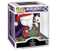 Funko Pop! Deluxe: Disney the Nightmare Before Christmas 30th - Jack Skellington & Zero With Tree - Disney: the Nightmare Before Christmas - Collectable Vinyl Figure - Gift Idea - Movies Fans