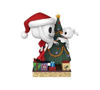 Funko Pop Deluxe Disney The Nightmare Before Christmas 30th Anniversary Jack Skellington And Zero Multicolor