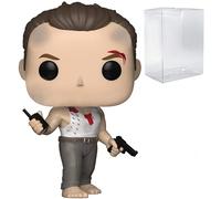 POP Die Hard - John McClane Funko Pop! Vinyl Figure (Bundled with Compatible Pop Box Protector Case), Multicolor, 3.75 inches