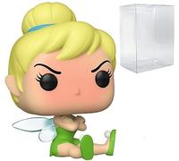 POP Disney Classics: Grumpy Tinker Bell #1198 Exclusive Limited Edition Chase Funko Vinyl Figure (Bundled with Compatible Box Protector Case), Multicolor, 3.75 inches