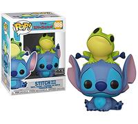 Funko Pop! Figure Disney Lilo & Stitch 986 Stitch with Frog Special Edition 9 cm Blue