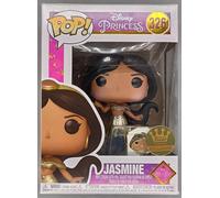 POP! Disney Princess Jasmine W/Pin 326 Exclusive 2021 Fall Convention (Exclusive Sticker)