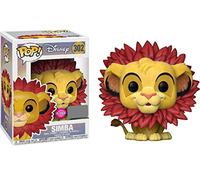 POP Disney The Lion King Simba Flocked Exclusive Figure