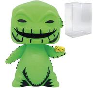 POP Disney: The Nightmare Before Christmas - Oogie Boogie (Blacklight) Funko Pop! Vinyl Figure (Bundled with Compatible Pop Box Protector Case) Multicolored 3.75 inches