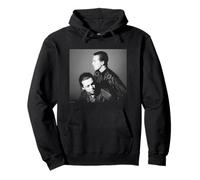 Pop Duo Tears For Fears Shout Portrait By Simon Fowler Pullover Hoodie