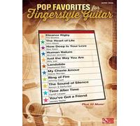 Pop Favorites for Fingerstyle Guitar Guitar Book [Softcover]